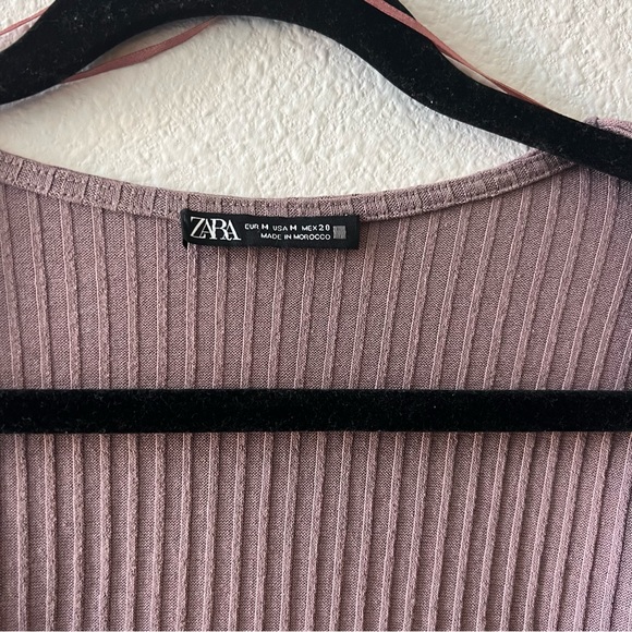 Zara Ribbed Top - Picture 4 of 4